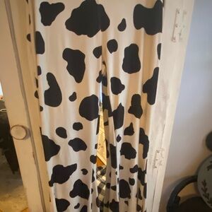 Zenana Outfitters Black and White Wide Leg Pants